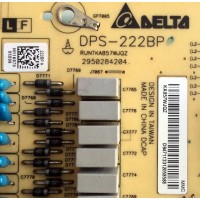 FUENTE DE PODER / SHARP RUNTKA857WJQZ / DPS-222BP / 2950284203 / 2950284204 / DPS-222BP A / PANEL LK695D3GW30Z / MODELOS LC-70LE632U / LC-70LE732U